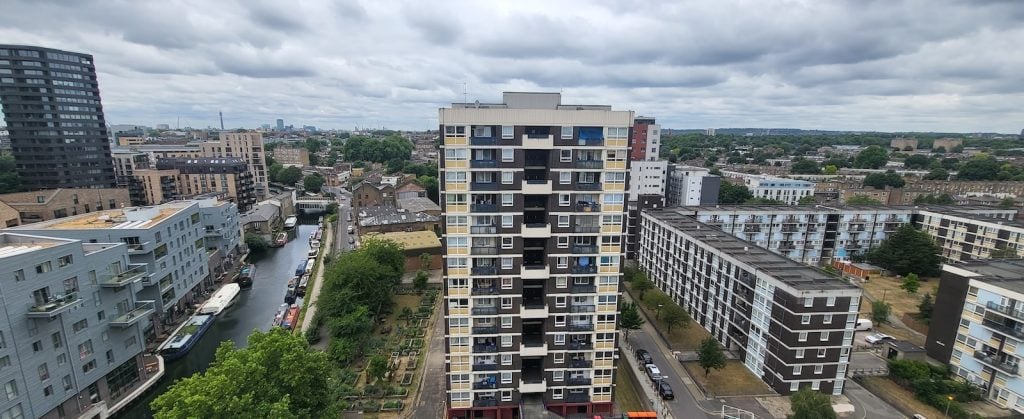 Block of flats in De Beauvoir